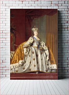 Πίνακας, Catherine II of Russia in coronation dress by Vigilius Eriksen