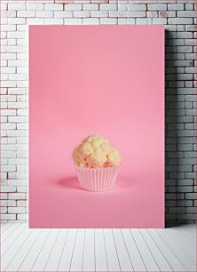 Πίνακας, Cauliflower in a Cupcake Liner Κουνουπίδι σε επένδυση Cupcake