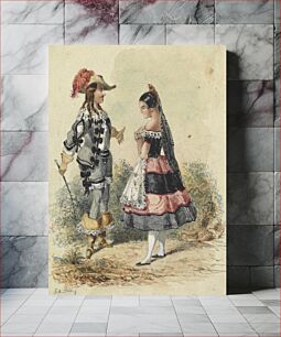 Πίνακας, Cavalier and Maid in Spanish Costume