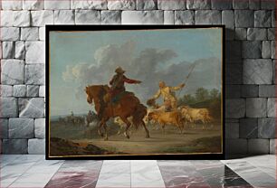 Πίνακας, Cavalier and Shepherd by Francesco Casanova