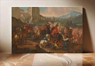 Πίνακας, Cavalry battle