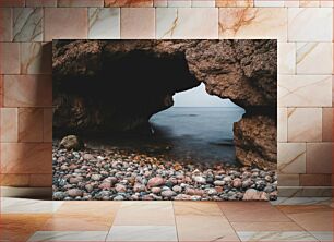 Πίνακας, Cave by the Sea Σπήλαιο δίπλα στη θάλασσα