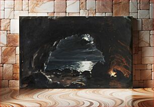 Πίνακας, Cave Scene, John Obrien Inman