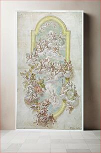 Πίνακας, Ceiling with Jupiter, Juno, and Other Deities by Giovanni Odazzi
