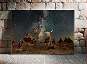 Πίνακας, Celestial Desertscape Ουράνιο τοπίο της ερήμου