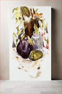 Πίνακας, Charles Demuth's Eggplant and Green Pepper (1925)