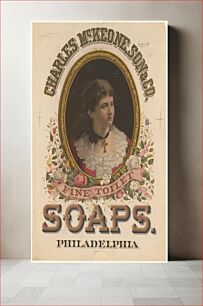 Πίνακας, Charles McKeone, Son & Co., fine toilet soaps, Philadelphia