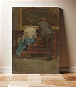 Πίνακας, Charles Sheeler and Nina Allender (ca. 1906) by Morton Livingston Schamberg