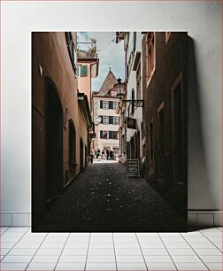 Πίνακας, Charming European Alleyway Γοητευτικό Ευρωπαϊκό Σοκάκι