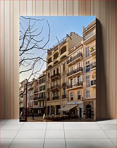 Πίνακας, Charming European Street Scene Γοητευτική ευρωπαϊκή σκηνή του δρόμου