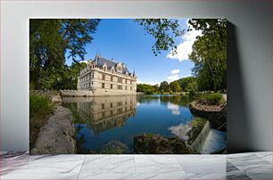 Πίνακας, Chateau by the Lake Πύργος δίπλα στη λίμνη