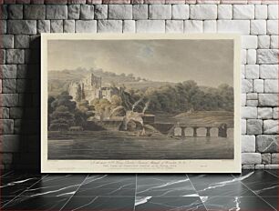 Πίνακας, Chepstow Castle on the River Wye