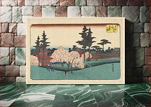 Πίνακας, Cherry Blossom Viewing, by Utagawa Kuniyoshi