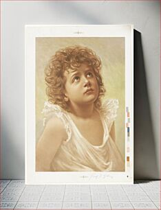 Πίνακας, Cherubic child gazing upwards