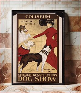 Πίνακας, Chicago Kennel Club's dog show Geo. Ford Morris 02