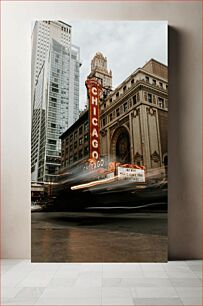 Πίνακας, Chicago Theatre in the City Chicago Theatre in the City