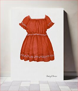 Πίνακας, Child's Dress (ca.1936) by Gladys C. Parker