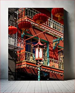 Πίνακας, Chinatown Lanterns Chinatown Lanterns