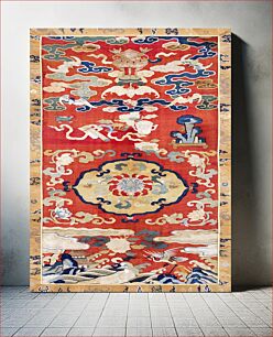 Πίνακας, Chinese Foodog Embroidery (18th Century)