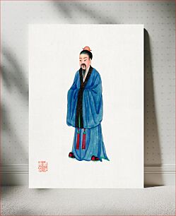 Πίνακας, Chinese priest costume