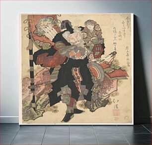 Πίνακας, Chinese Warrior Carrying a Child upon His Shoulders