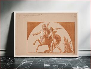 Πίνακας, Chiron and Achilles by Constantin Hansen