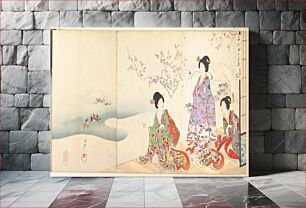 Πίνακας, Chiyoda Castle (Album of Women)