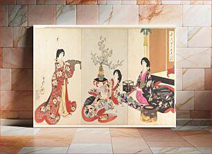 Πίνακας, Chiyoda Castle (Album of Women)