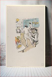 Πίνακας, Chocolat Dansant by Henri de Toulouse–Lautrec