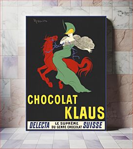 Πίνακας, Chocolat Klaus (1903) by Leonetto Cappiello