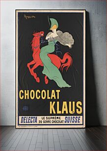 Πίνακας, Chocolat Klaus (1903) by Leonetto Cappiello