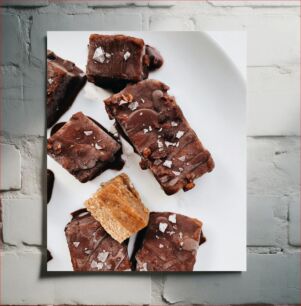 Πίνακας, Chocolate Fudge Squares Τετράγωνα φοντάν σοκολάτας