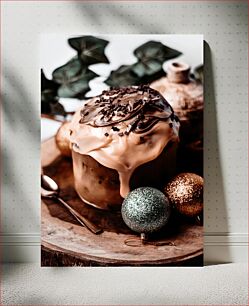 Πίνακας, Chocolate Glazed Cake Κέικ με γλάσο σοκολάτας