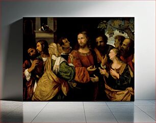 Πίνακας, Christ and the Women of Canaan by Rocco Marconi