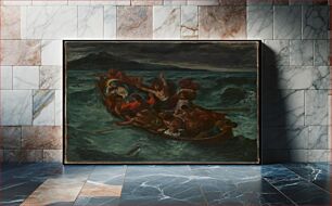 Πίνακας, Christ Asleep during the Tempest by Eugène Delacroix
