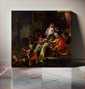 Πίνακας, Christ before pilate, Rembrandt Van Rijn