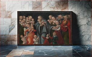 Πίνακας, Christ Blessing the Children by Lucas Cranach the Younger and Workshop