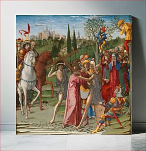 Πίνακας, Christ Carrying the Cross (ca. 1491) by Benvenuto di Giovanni