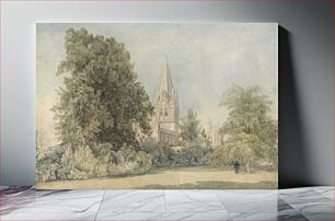 Πίνακας, Christ Church, Canon's Garden, Oxford
