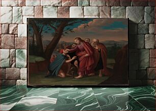 Πίνακας, Christ Healing the Blindman by Gerardus Duyckinck I