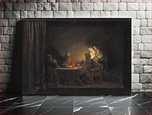 Πίνακας, Christ in Emmaus by Rembrandt van Rijn