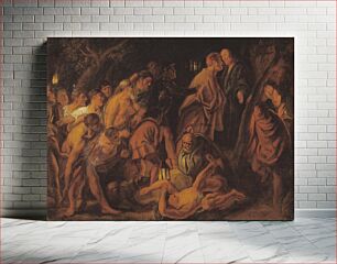 Πίνακας, Christ is betrayed and arrested in Gethsemane by Jacob Jordaens