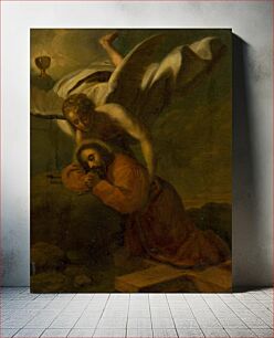 Πίνακας, Christ on olivet, Anton Stadler