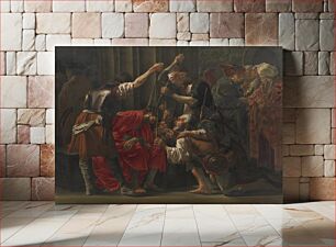 Πίνακας, Christ's crowning of thorns by Hendrick Ter Brugghen