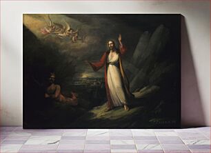 Πίνακας, Christ Tempted by the Devil, John Ritto Penniman