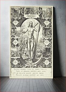 Πίνακας, Christ with the cross by Hendrick Goltzius