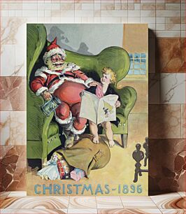 Πίνακας, Christmas 1896 (1896) by J. Ottman Lithographic Company