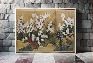 Πίνακας, Chrysanthemums and Autumnal Plants (late 17th–early 18th century) by anonymous