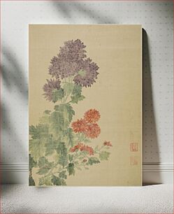 Πίνακας, Chrysanthemums by Ma Yuanyu
