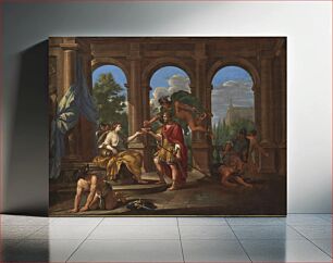 Πίνακας, Church and Odysseus by Pietro Da Cortona